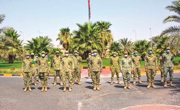 رجال الحرس الوطنيالتزام وثبات