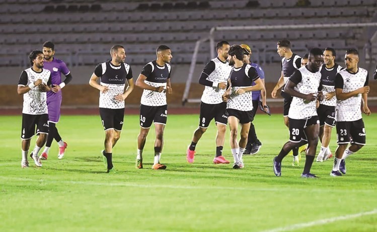 المصري يستعد لمواجهة الزمالك