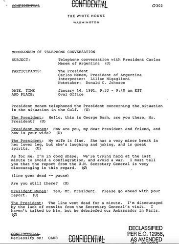 «الأنباء» تنشر تفاصيل مكالمات قادة التحالف الدولي قبيل انطلاق «عاصفة الصحراء» لتحرير الكويت 17 يناير 1991