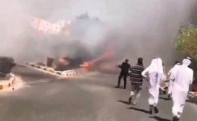 من حريق الأشجار