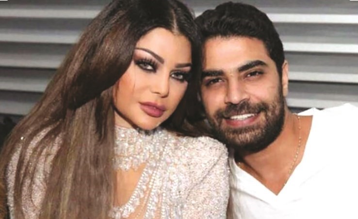صورة تجمع هيفاء ووزيري