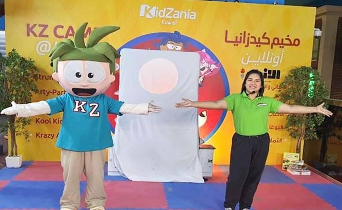 مخيم كيدزانيا الصيفي مستمر أونلاين بالتعاون مع «الأنباء» عبر«زووم»