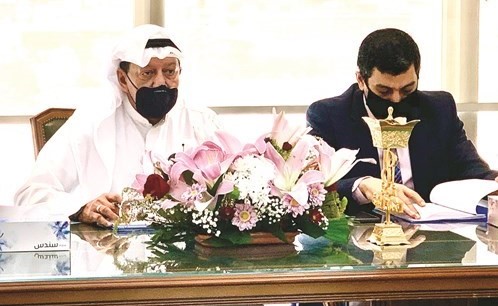 محمد الهزاع مترئسا عمومية الشركة