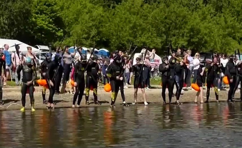 بالفيديو.. دراجة بحر ترفع كفاءة السباحة بهذه الطريقة