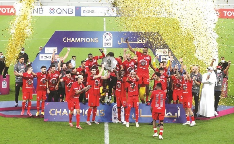الدحيل بطلاً للدوري القطري