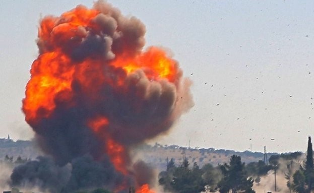 بالفيديو.. لحظة الانفجار الذي قطع الكهرباء عن سوريا