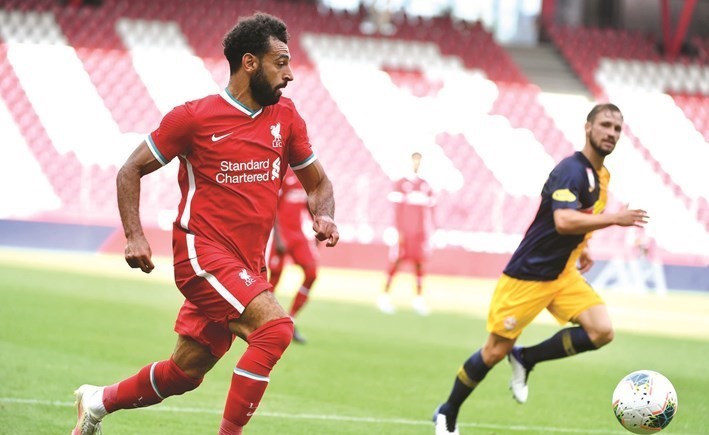 ليفربول يتعادل مع سالزبورغ ودياً