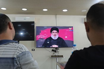 الأمين العام لحزب الله اللبناني حسن نصرالله 