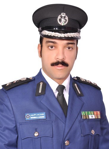 العقيد محمد الغريب مديراً للعلاقات العامة والإعلام بالإطفاء