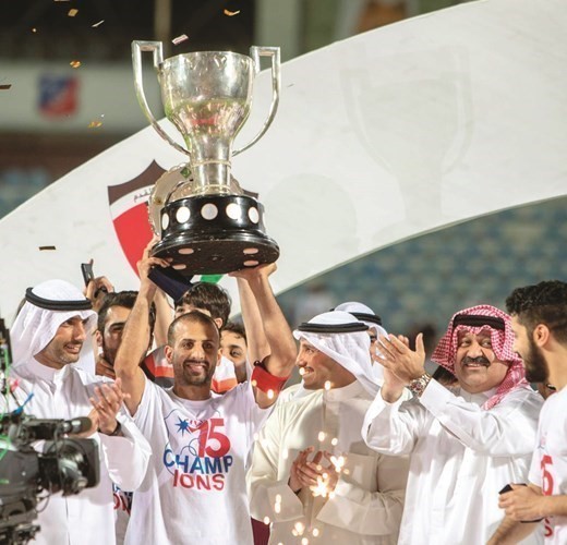 فرحة الكويت تتجدد اليوم بحمل كأس مسابقة دوري stc للدرجة الممتازة للموسم الكروي 2020/2019