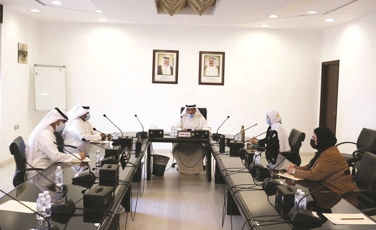 م.عبدالسلام الرندي مترئسا اجتماع لجنة تقصي الحقائق