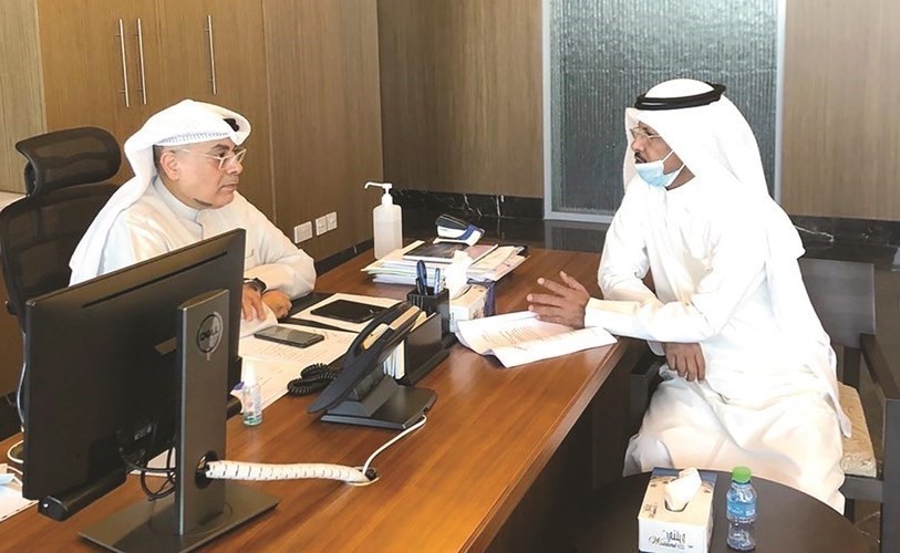 فيصل مقصيد مستقبلا رئيس النقابة صالح العازمي