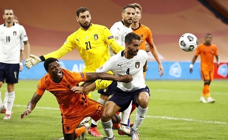 إيطاليا تصدم هولندا في دوري الأمم الأوروبية