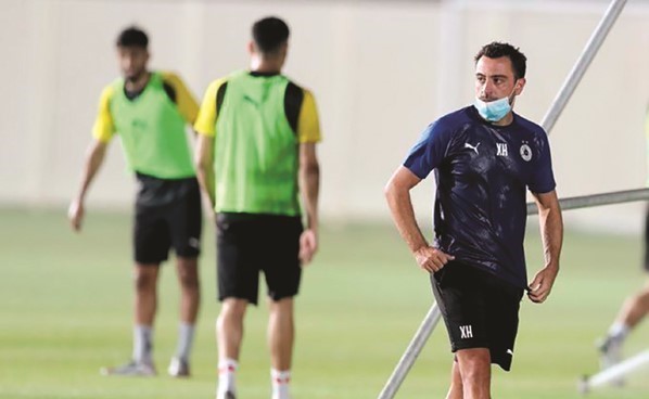 مدرب السد تشافي يستعد لمواجهة العين الإماراتي