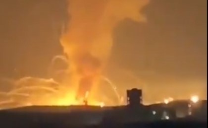 الاردن: انفجار مستودع ذخائر سببه ارتفاع درجات الحرارة