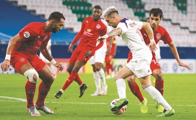 الدحيل يحقق فوزا غاليا على الشارقة الإماراتي