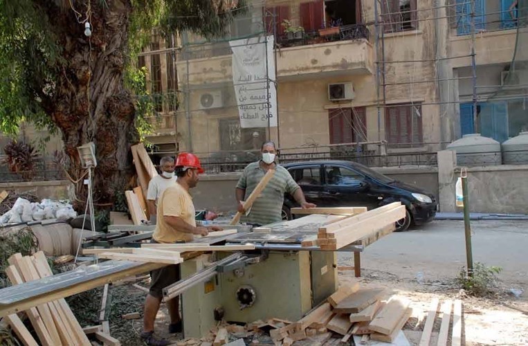  الورشة مستمرة منذ أغسطس الماضي (محمود الطويل)