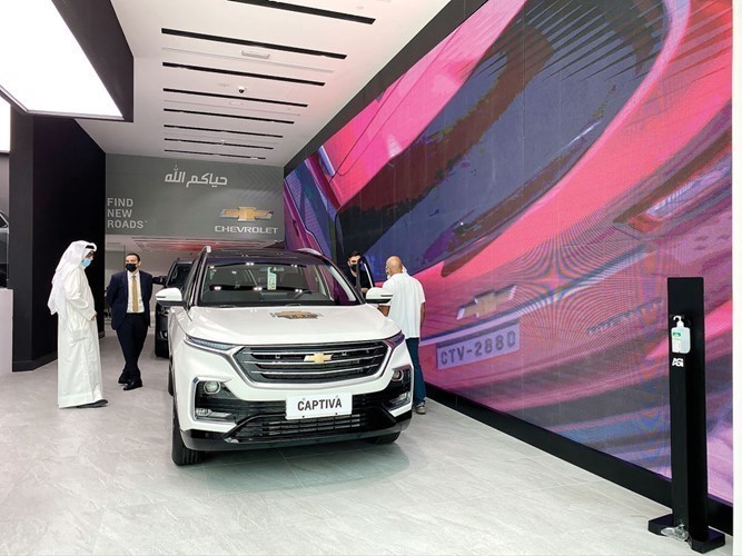 «شفروليه الغانم» تخطف الأنظار في مول 360 بأحدث طرازات العام