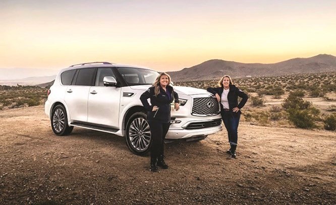 «إنفينيتي QX80» تشارك لأول مرة في رالي «ريبيل»