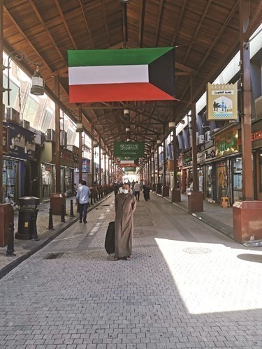 بلدية الكويت تُشارك المملكة العربية السعودية احتفالاتها باليوم الوطني التسعين