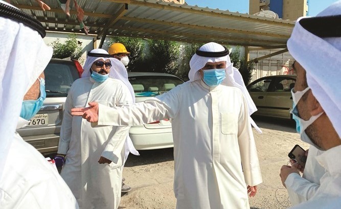 جانب من الجولة