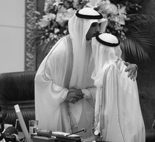 الرئيس الغانم ينعي صاحب السمو: رغم إيماني بقضاء الله وقدره فأنا عاجز عن تصور أنني لن ألتقيك مجدداً واستمع إليك وأنهل من حكمتك