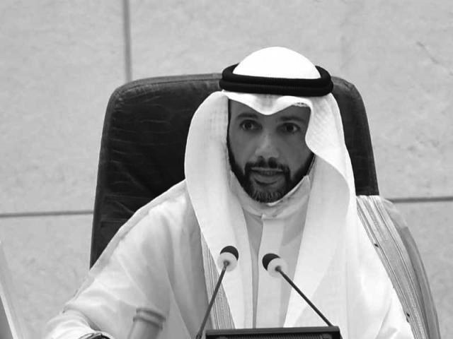 الغانم: التقيت سمو الأمير قبل قليل وتقرر أن يؤدي سموه اليمين الدستورية أمام المجلس صباح الغد