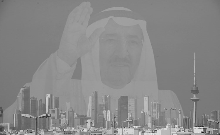 الكويت ودعت سمو الأمير الراحل الشيخ صباح الأحمد							 (هاني الشمري)
