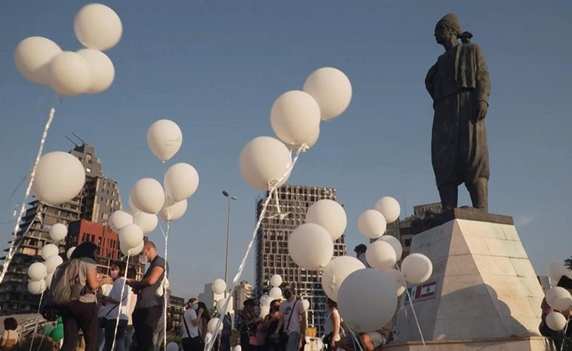 بالفيديو.. بيروت تحيي بمرارة ذكرى مرور شهرين على انفجار مرفئها