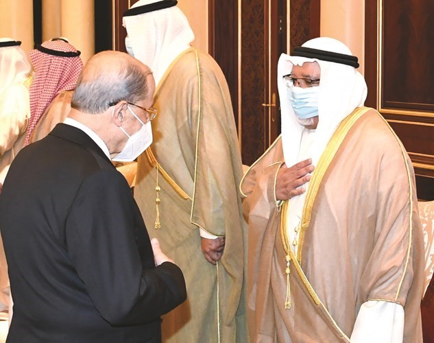  ويعزي الشيخ علي الجراح