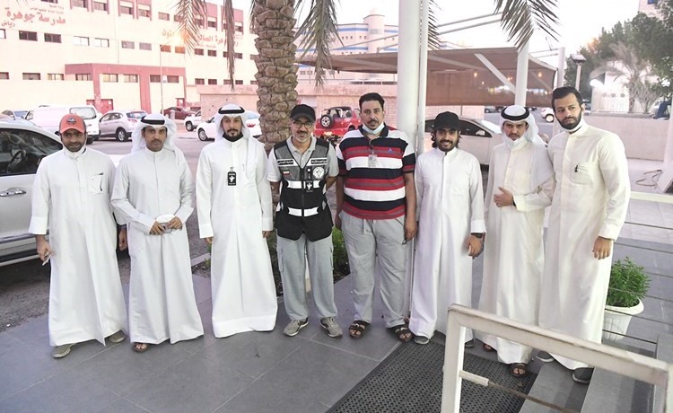 المشاركون في الجولة التفتيشية