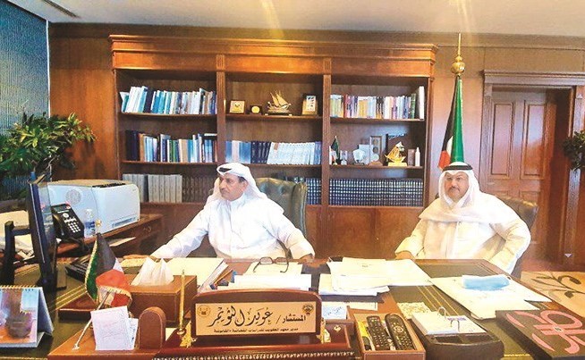 معهد الكويت للدراسات القضائية والقانونية يتوّج بدرع التميز للتدريب القضائي العربی