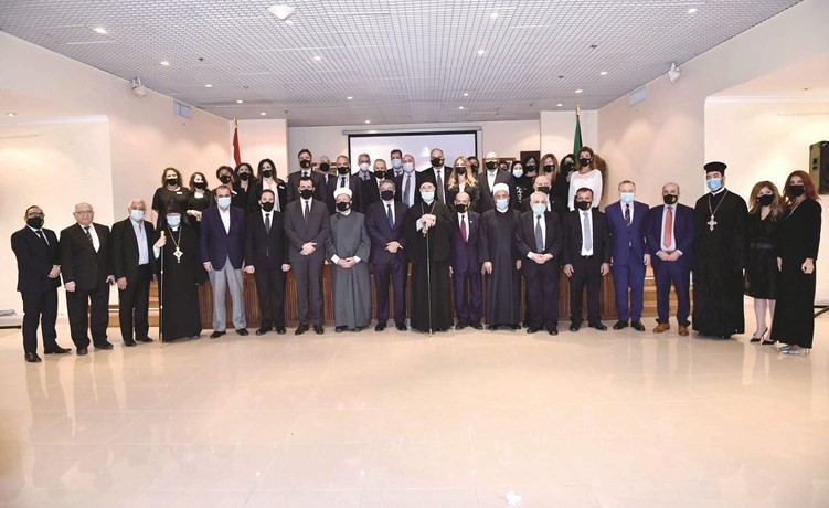 المشاركون في فعالية السفارة اللبنانية لتأبين سمو الأمير الراحل الشيخ صباح الأحمد	(متين غوزال)