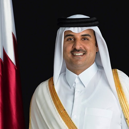 سمو الأمير يتلقى برقية تهنئة من أمير قطر بتزكية سمو الشيخ مشعل الأحمد ولياً للعهد