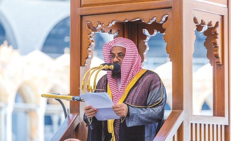 امام الحرم المكي الشيخ الدكتور سعود الشريم (واس)