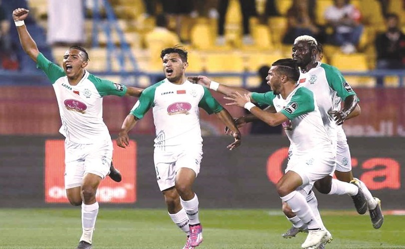 الرجاء البيضاوي بطلاً للدوري المغربي