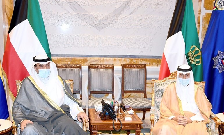صاحب السمو الأمير مستقبلا سمو الشيخ صباح الخالد