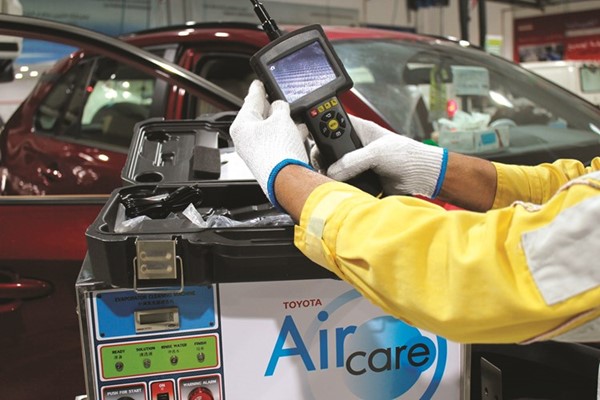 «الساير» تقدم خدمة تويوتا «إير كير Air Care» المتطورة