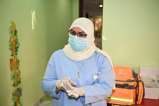 رئيس المشرفين الصحيين في منطقة العاصمة الصحية د. أمل الكندري