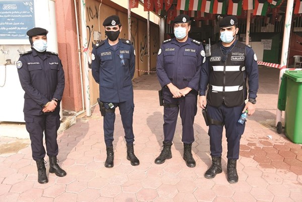تواجد متواصل وجهود مميزة من فريق الداخلية