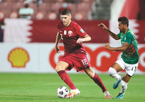 منتخب قطر يكرم بنغلاديش بخماسية نظيفة