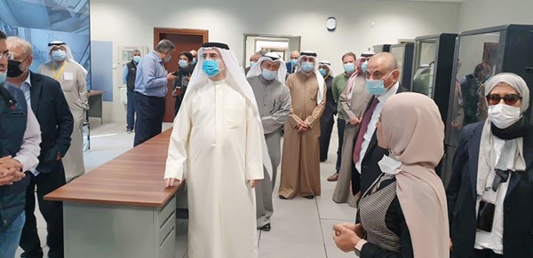 جامعة الكويت تتسلم محطة الخدمات المركزية رقم 1 بمدينة صباح السالم الجامعية