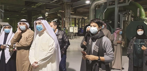 جامعة الكويت تتسلم محطة الخدمات المركزية رقم 1 بمدينة صباح السالم الجامعية