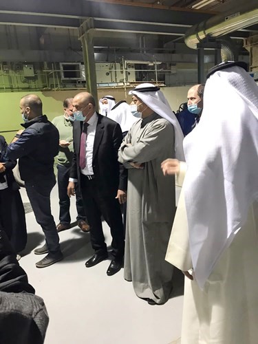 جامعة الكويت تتسلم محطة الخدمات المركزية رقم 1 بمدينة صباح السالم الجامعية