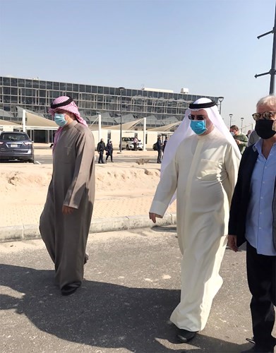 جامعة الكويت تتسلم محطة الخدمات المركزية رقم 1 بمدينة صباح السالم الجامعية