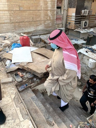 الخالد: 51 إزالة لمخالفات بناء في «بنيد القار» و11 في «شرق»