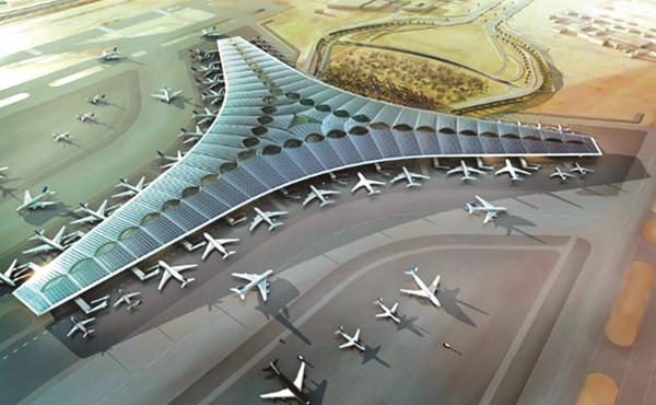 وكيل «الأشغال» تفقد نسب الإنجاز في مشروع مطار الكويت الجديد