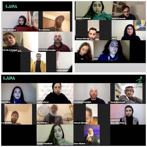_لقطات من برنامج زووم لورشة عمل الجوهر مع الإعلامي زافين
