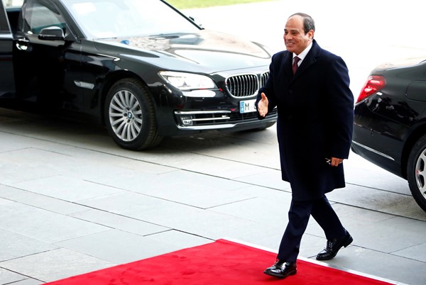 الرئيس المصري عبد الفتاح السيسي 