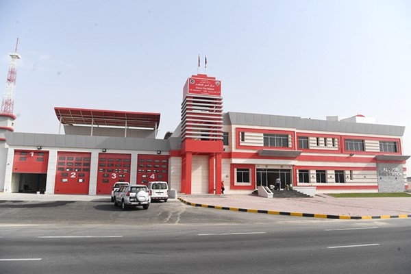 مبنى مركز السور للإطفاء في مدينة جابر الأحمد(محمد هاشم)